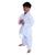 Kimono Jiu-Jitsu Judô Infantil 1 Fit Promocional Branco Branco