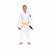 Kimono Jiu Jitsu Trançado Leve Juvenil Marca Aranha Branco