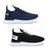 Kit 02 Pares Tênis para Academia Masculino BF Shoes Azul, Preto, Branco