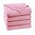 Kit 05 Cobertor Manta Lisas Casal Microfibra 1,80 x 2,00 Mantinha Rosa