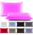 Kit 08 Fronhas de Cetim Anti Frizz Luxo ( 4 pares ) 65 x 50 Pink
