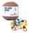 Kit 1 Fio Balloon Amigo - Pingouin + 10 unidades de marcadores de ponto cadeado 5794 - Hierro