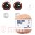 Kit 1 Fio Balloon Amigo - Pingouin + Olhos castanhos com trava de segurança 8 mm - Círculo 5795 - Macaroon