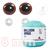 Kit 1 Fio Balloon Amigo - Pingouin + Olhos castanhos com trava de segurança 8 mm - Círculo 8590 - Arpoador