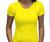 Kit 10 Camisa Baby Look Feminina Algodão Lisa Blusinha Amarelo