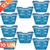 Kit 10 Cesta Cestinha Plastica Supermercado Mercado Usual Azul