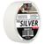 KIT 10 - Fitas Silver Tape Ar Condicionado Multiuso Vedação 50 mm X 50 Metros  - Branca, Cinza ou Preta Branca