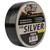 KIT 10 - Fitas Silver Tape Ar Condicionado Multiuso Vedação 50 mm X 50 Metros  - Branca, Cinza ou Preta Preta