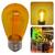 Kit 10 Lâmpadas Led Retrô Bolinha 1w S14 110v Decoração de Festa de Jardim  61461 Amarelo