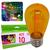 kit 10 Lâmpadas Led Retrô  Boloinhas 1w S14 110v Decoração de Festa de Jardim  61461 Vermelho