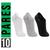 Kit 10 Pares Meias Lupo Masculina Soquete Atacado Original Sortido