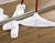 Kit 10 sacos alvejados para limpeza profissional 100% algodão Branco