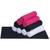 Kit 10 toalhas de cabelo para salão de cabelereiro pink