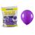 Kit 100 Balões Liso Profissional 9 Diversas Cores Art Latex Roxo