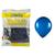 Kit 100 Balões Liso Profissional 9 Diversas Cores Art Latex Azul Marinho
