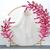 Kit 10Galho de Flor de Cerejeira 6 hastes Flores Artificiais de Qualidade p/ paineis e arvores Rosa