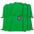 Kit 10x Mochila tipo Saco Gym Sack em Nylon Dinky TopGet Verde