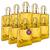 Kit 10x Sacolas em TNT Premium Metalizado Laminado Brilhante Sheen TopGet Dourado
