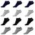 Kit 12 Pares Meias Masculina Soquete Socks Cano Curto Médio Branca Preta Cores Variadas Adulto Atacado 114 Variadas