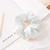 Kit 150 Xuxinhas de Cetim Charmousse Scrunchie Anti Frizz Luxo Off White