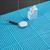 Kit 18 Tapete Modular Superfície antiderrapante para box banheiro sauna vestiário 30x30 Azul