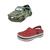 Kit 2 Babuche Infantil Carros sandália chinelo macio confortável Mate, Vermelho