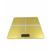 Kit 2 Balança Digital Corporal Até 180KG Em LCD Banheiro Casa Academia Consultório BL320 Amarelo