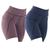 Kit 2 Bermudas Suplex Fitness Bolso Play Marinho, Rosa