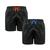 Kit 2 Bermudas Tactel Shorts Masculinos Praia Atacado Preto Preto