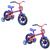 Kit 2 Bicicleta Tk3 Trank Arco iris Infantil ARO 12 Bike para Crianças Kit 3