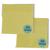 Kit 2 Blocos de Notas Folhas Transparente Adesivo Post It  À Prova D'água Amarelo Transparente