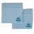 Kit 2 Blocos de Notas Folhas Transparente Adesivo Post It  À Prova D'água Azul Transparente