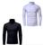 Kit 2 Blusa Ciclista Camisa Segunda Pele Com Proteção Solar Fator 50 UV Esportes Branco, Cinza