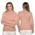 Kit 2 Blusa Feminina Tricô Gola Alta Manga Longa Tricot Lã Inverno Nude