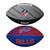Kit 2 Bolas de Futebol Americano Wilson NFL Tailgate Jr Azul, Preto