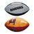 Kit 2 Bolas de Futebol Americano Wilson NFL Team Logo Jr Laranja, Preto