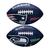 Kit 2 Bolas de Futebol Americano Wilson NFL Team Logo Jr Marinho, Vermelho