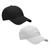 Kit 2 Bonés Aba Curva Curvada Resina Premium Liso Masculino Dad Hat Strapback Ajustável Fitão Preto, Branco