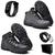 Kit 2 Bota Coturno  Adventure Masculino Casual Cat skill+ Relogio + Cinto+ Carteira Cinza, Preto