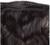 kit 2 Cabelos ondulado Longa peruca Aplique com Tic Tac Organico castanho escuro
