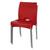 Kit 2 Cadeira de Jantar com Pés de Alumínio Boston Vermelha