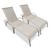 Kit 2 Cadeiras/Espreguiçadeiras em Alumínio Julia para Piscina  Fendi