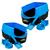 Kit 2 Caixas de Areia Furba Sandbox Borda Extra Alta c/ Ninho para Gatos Desmontável Menos Sujeira Ambiente Sempre Limpo Azul e Azul