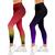 Kit 2 Calça Legging Feminina Academia Grossa sem tranaparencia Cós alto Preto roxo, Vermelho amarelo