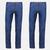 Kit 2 Calças Jeans Masculina Com Elastano Bolso Tradicional Azul