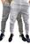 Kit 2 calças jogger a pronta entrega masculina com punho elastano otimo para o dia dia Branco, Rsg, , Cinza