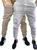 Kit 2 calças jogger  masculina varias cores a pronta entrega envio rapido Branco, Rsg, , Bordô