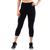 Kit 2 Calcas Legging Corsario Plus Size Preto Suplex Grosso Preto