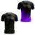 Kit 2 Camisa Dry Masculina Academia Fitness Musculação Treino Proteção UV Purple, Neon green