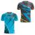 Kit 2 Camisa Masculina Academia Fitness Exercícios Musculação Corrida Sky blue, Ray